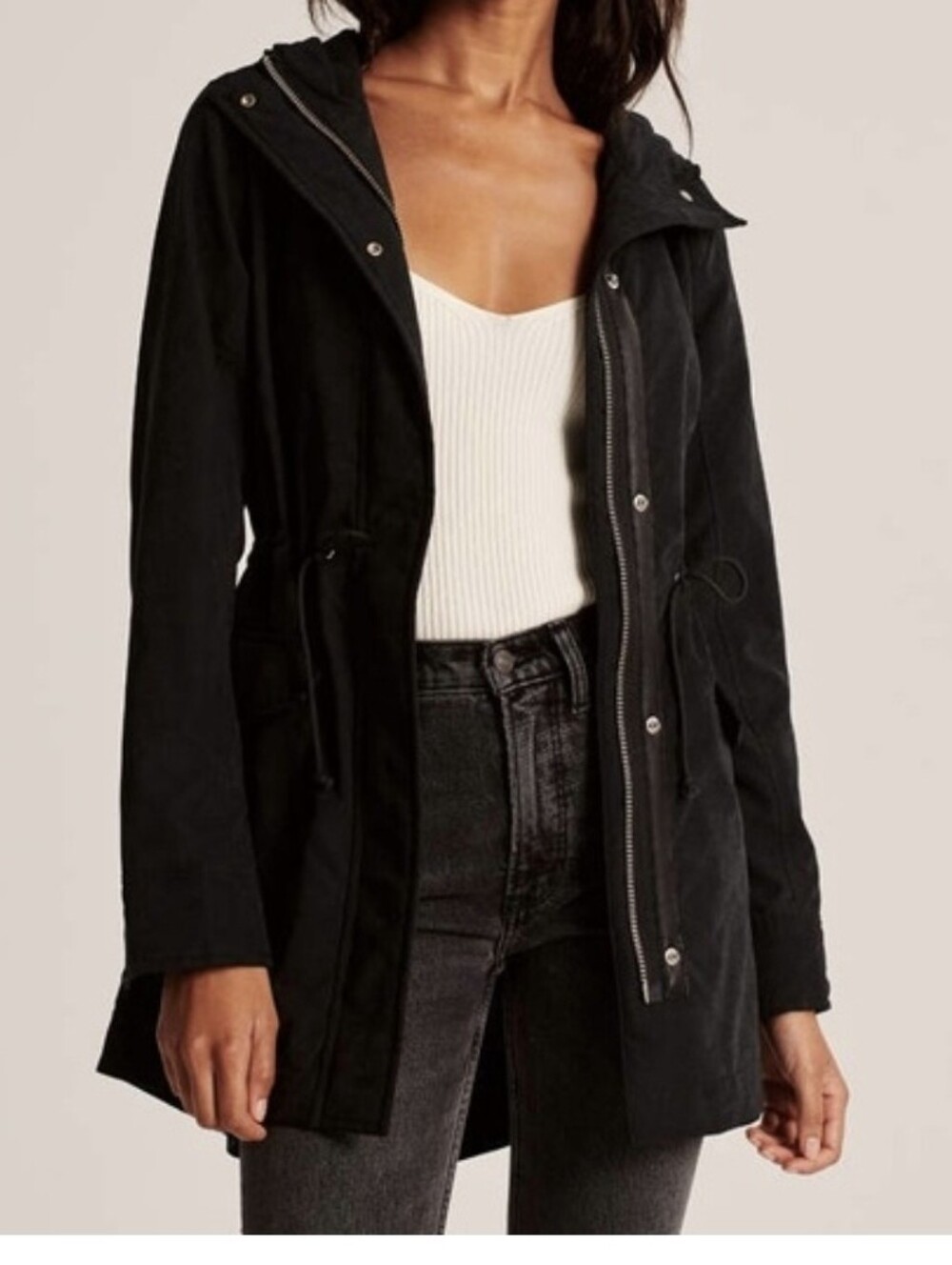 Abercrombie & Fitch Nylon Parka - Size XS - New With Tags